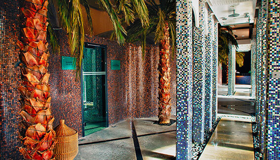 Hydrothermal Garden at Al Areen Palace & Spa in Bahrain