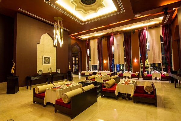 Saffron Restaurant at Al Areen Palace & Spa in Bahrain